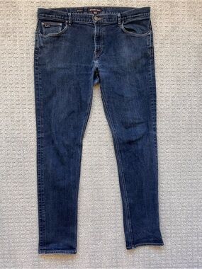Michael Kors Men's Dark Blue Parker Slim Jeans